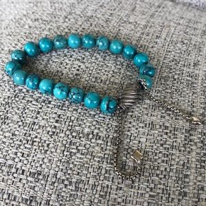 David Yurman Turquoise Spiritual Beads Bracelet